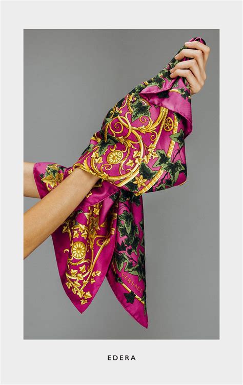 foulard soie versace|Versace scarves for women.